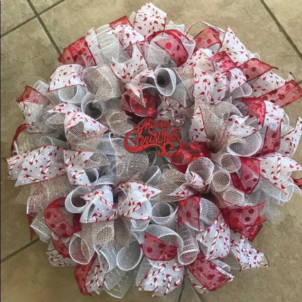 Candycane Wreath